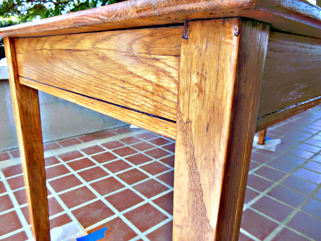 How to Stain Wood Furniture - Tastefully Eclectic