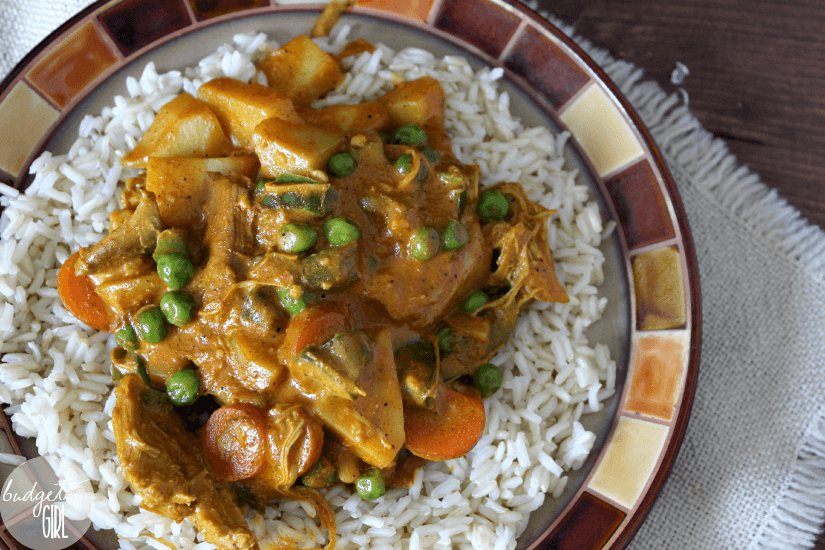 Chicken and Vegetable Korma - Tastefully Eclectic