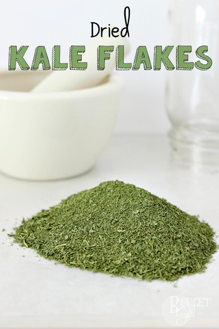 Dried Kale Flakes Tastefully Eclectic