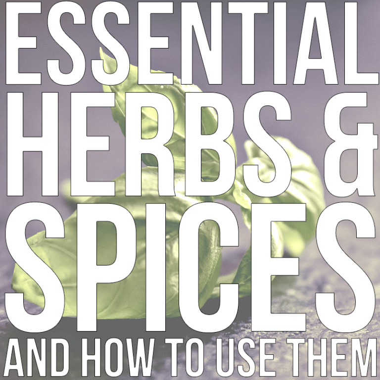 15 Essential Herbs and Spices Tastefully Eclectic