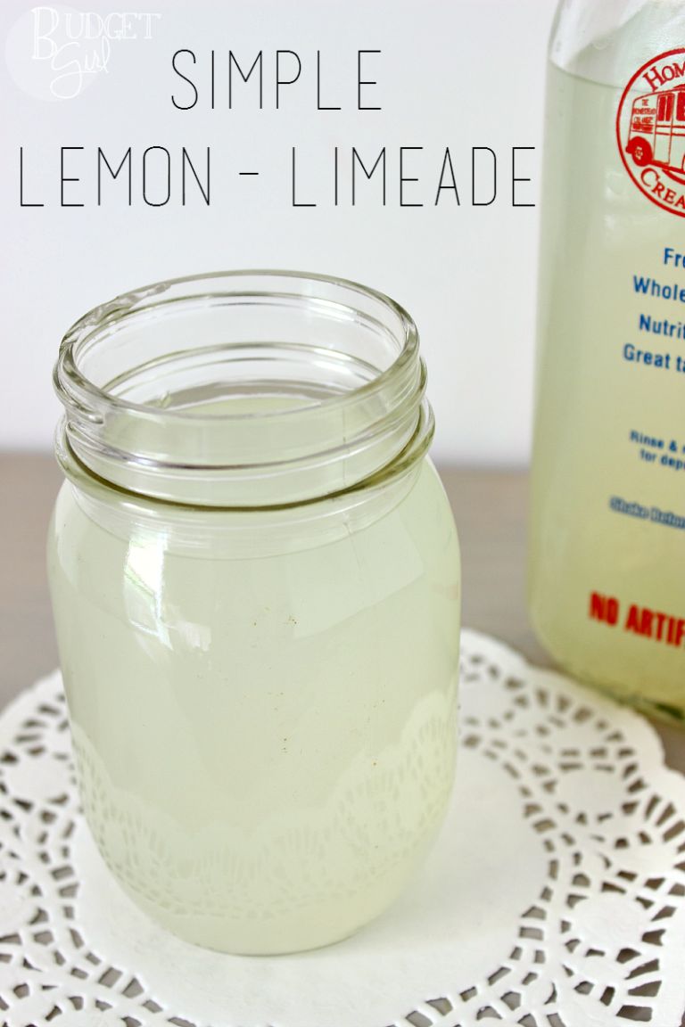 Simple LemonLimeade Tastefully Eclectic