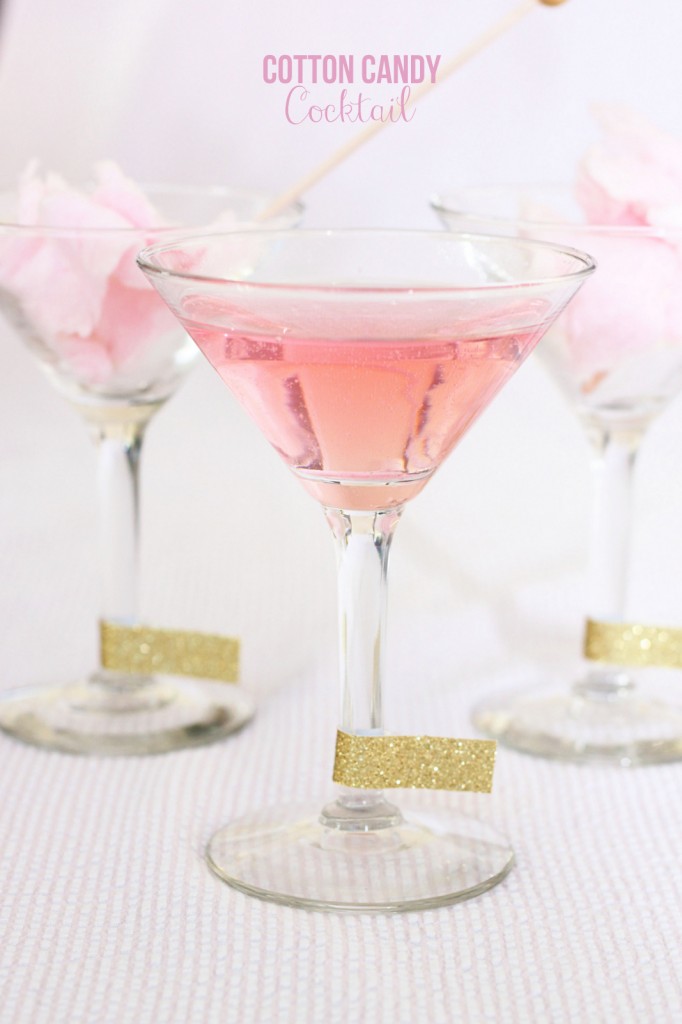 Cotton Candy Cocktail - Tastefully Eclectic
