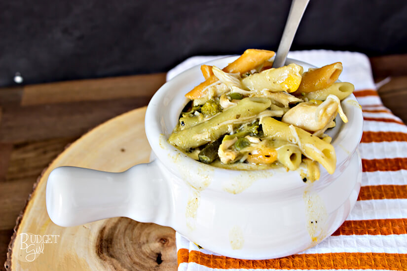 Crock Pot Chicken Noodle Casserole Tastefully Eclectic